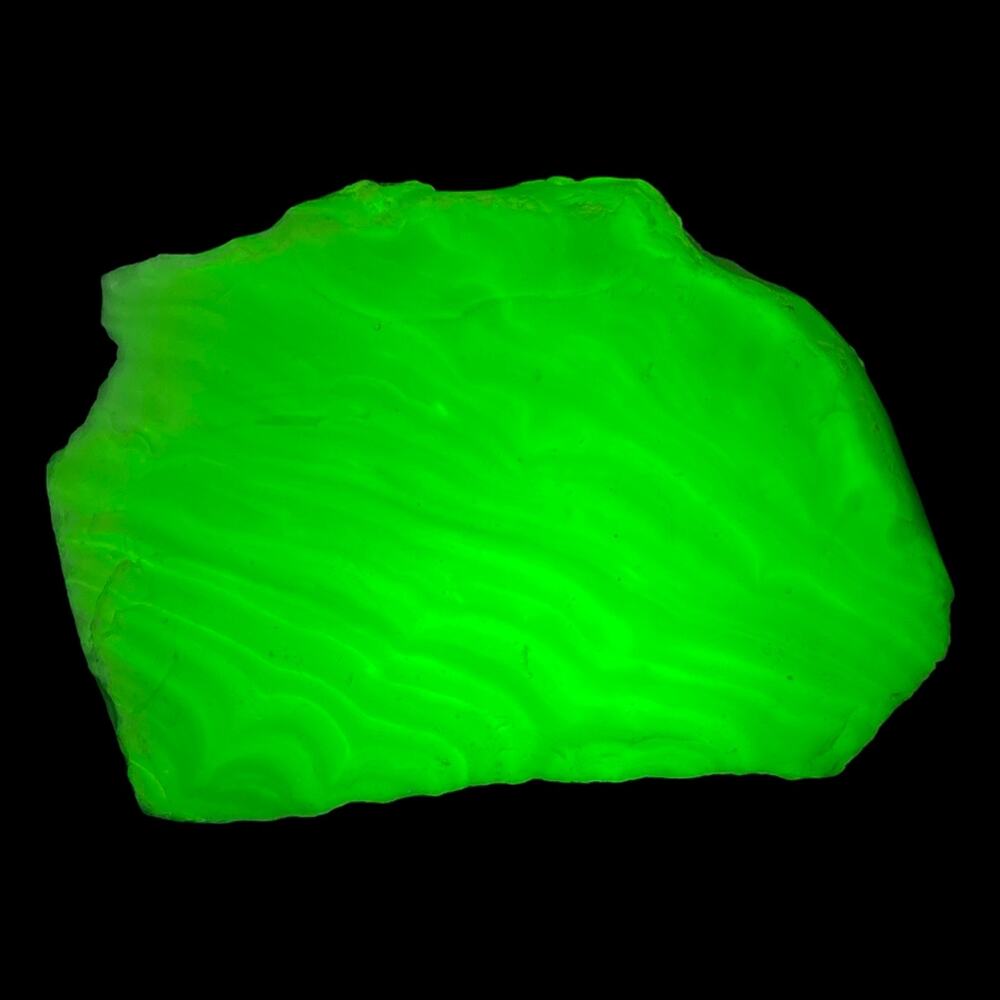 Lime Jadeite Green Multitone‎ Layered Swirl Slag Art Glass Cullet #4GX11